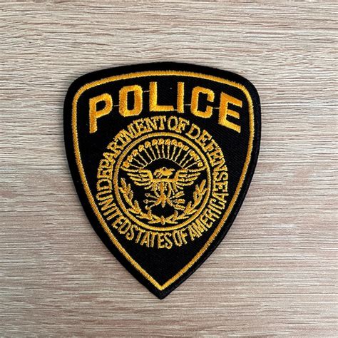 Police Patch Etsy