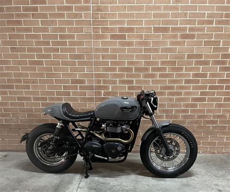 2016 TRIUMPH BONNEVILLE T100 CUSTOM ROAD JBW5260614 JUST BIKES