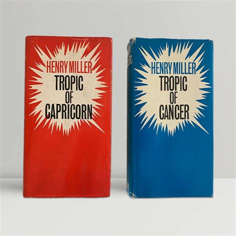 Henry Miller Tropic Of Cancer With Tropic Of Capricorn First Uk