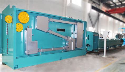 Aluminium Rod Breakdown Machine With Annealer Longtermgroup Cable Machine