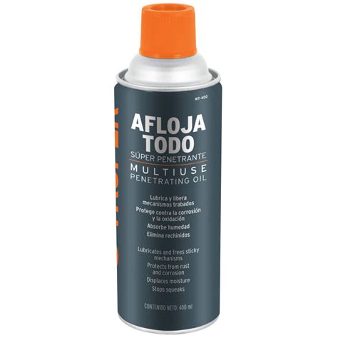 Lubricantes Aflojatodo 400 Ml Marca Truper