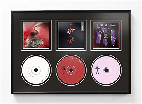 Buy Three Cd And Cover Art Display Frame Black Online At Desertcartindia