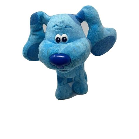 Blues Clues Toys Blues Clues And You Dance Along Blue Plush Walking