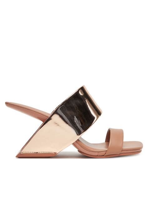 Pantoletten United Nude Loop Hi 10005222132 Rosa Eschuhe De