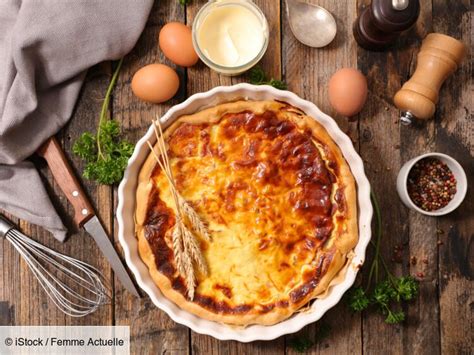 Comment réussir la cuisson de la quiche lorraine Femme Actuelle Le MAG