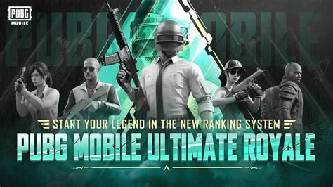 Pubg Mobile Ultimate Royale Neues Rangsystem E Sport Modus Und Mehr