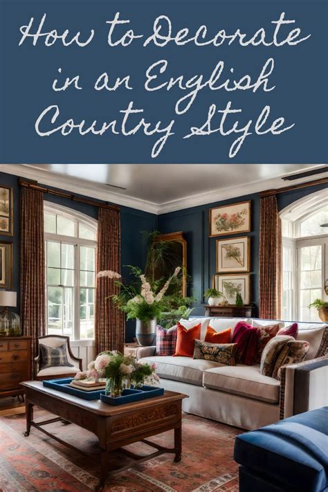 How To Decorate In An English Country Style English Country Decor