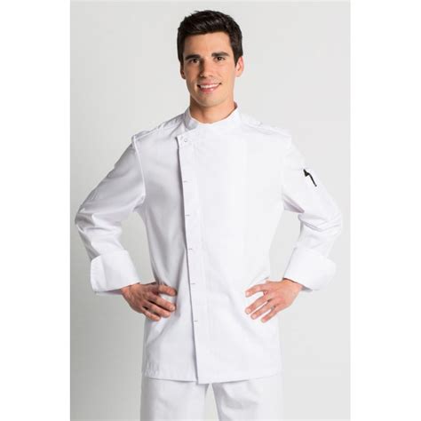 Chaqueta De Hosteleria Para Cocinero Manga Larga Dyneke