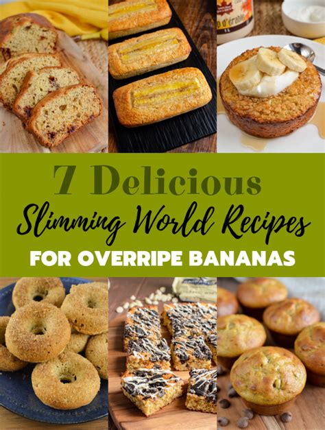 7 Delicious Slimming World Recipes To Make With Overripe Bananas