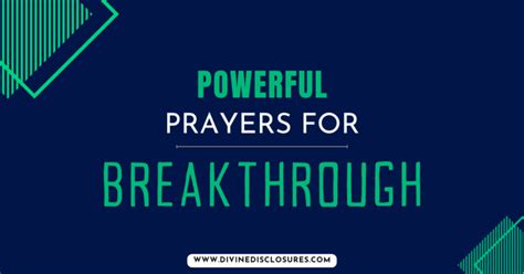 62 Powerful Prayers For Breakthrough And Open Doors In 2024