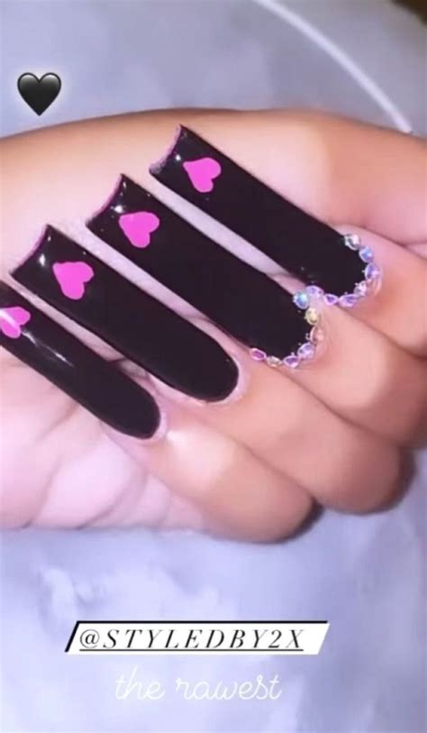 Pinterest Ka H Acrylicnails Nailideas Nailart Hippies