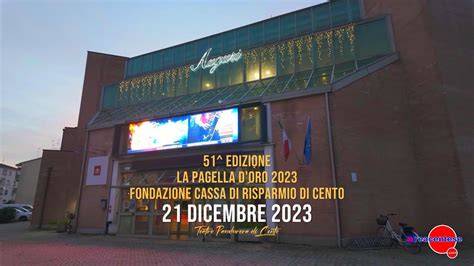 Pagella D Oro 51 Edizione Del 21 Dicembre 2023 YouTube