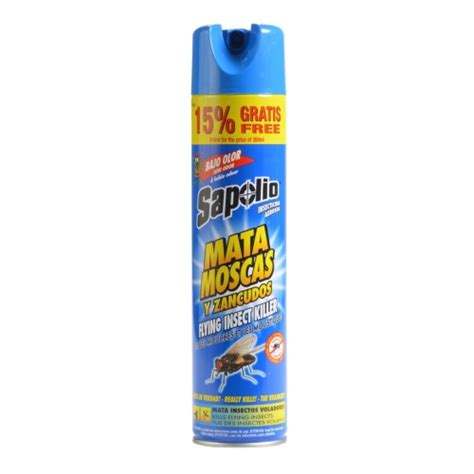 Insecticida Spray Sapolio Mata Moscas 360 Ml Grupo Coensa