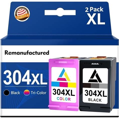 Xl Cartouches D Encre Remanufactur Es Hp Xl Noir Et Couleur