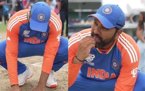 Rohit Sharma Reveals Reason Behind Eating Speck Of Soil After T20 World