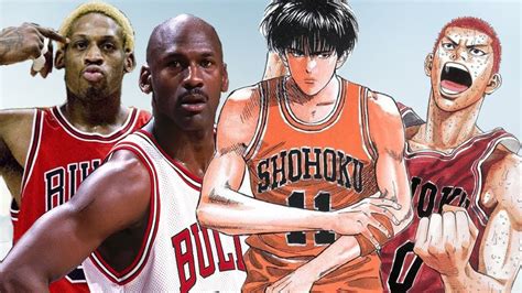 Personajes De Slam Dunk Basados En Jugadores De La NBA I Shohoku