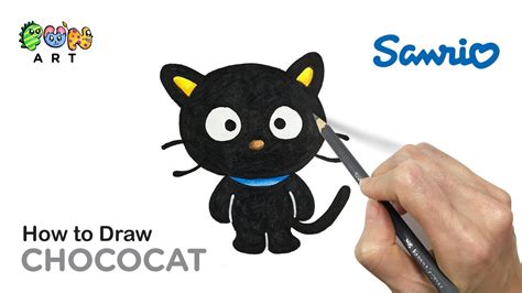 How To Draw CHOCOCAT | SANRIO | VERY EASY - YouTube