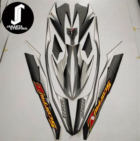 Stiker Striping Standart Yamaha Scorpio Z Stiker List Motor Yamaha