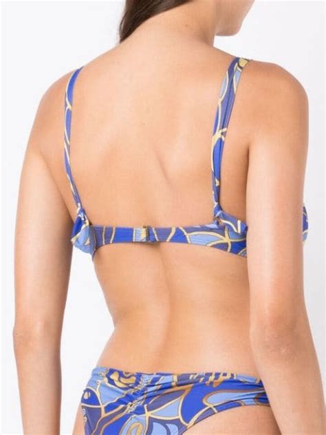 Lygia Nanny Bikini Con Estampado Gr Fico Farfetch