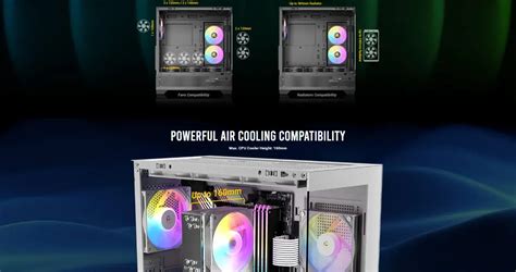 Antec Cx Rgb Elite Atx Mid Tower Cabinet White Viper Pc