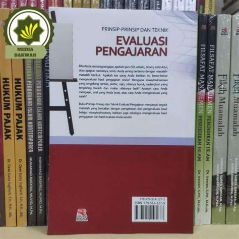 Jual Buku Prinsip Prinsip Dan Teknik Evaluasi Pengajaran By Ngalim