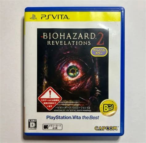 BIOHAZARD RESIDENT EVIL Revelations 2 The Best Capcom Sony PS Vita