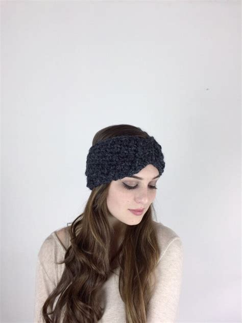 Winter Earwarmer Chunky Crochet Headband The By Crochetgallery