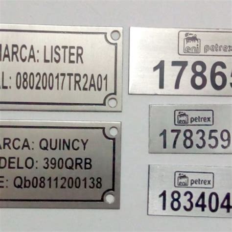 Placas Fotograbado Bajo Relieve Sku Padilla Publicidad