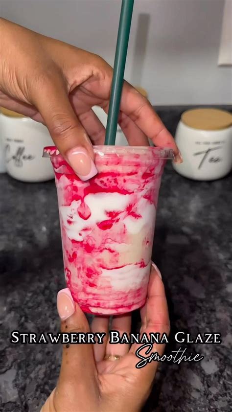 Black Foodie Finder ® On Instagram Strawberry Banana Glaze Smoothie🥤🍓