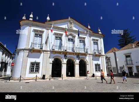 City Hall Velha Faro Old Town Portugal Stock Photo Alamy