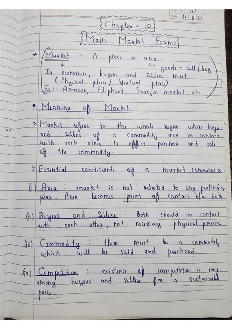 Solution Cbse Class Microeconomics Ch Notes Studypool