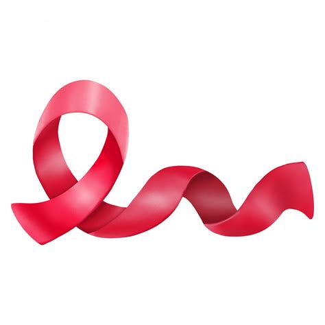 Red Ribbon HIV World AIDS Day Digital Painting 11026814 PNG