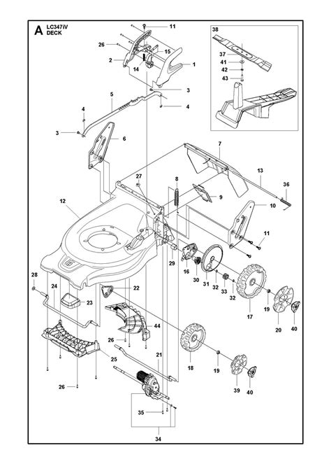 Husqvarna Lc Rh A Visual Guide To Parts Assembly