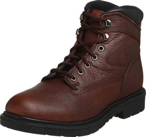 Amazon Worx By Red Wing Shoes Men S Work Boot Brown M