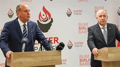 Muharrem İnce ve Ümit Özdağ dan ittifak sorusuna yanıt Zaman zaman