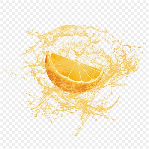 Orange Juice Splashing Hd Transparent Orange Juice Splash Effect