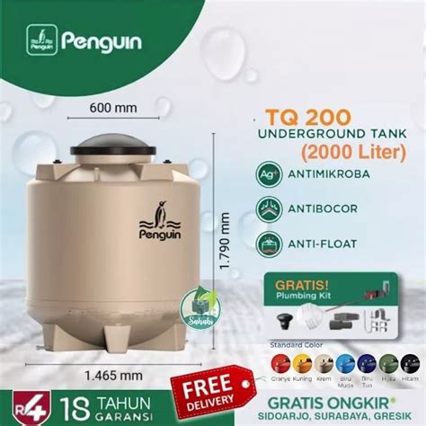 Jual Tandon Air Toren Air Tangki Air Underground Tank Penguin