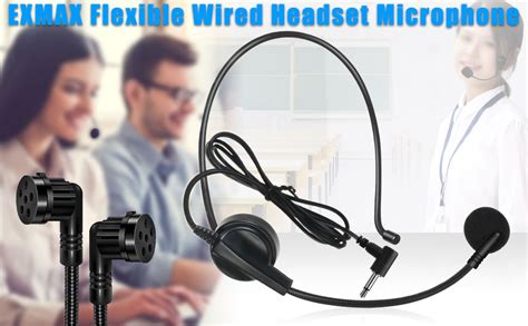 Amazon EXMAX Headworn Microphone For ATG 100T EX 100 EXD 101