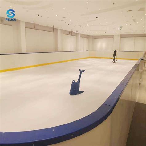 Self Lubricating And Wear Resistant Ice Hockey Rink Inflatable Ice