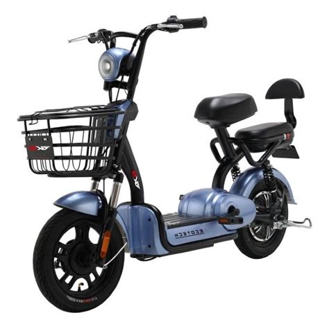 Bicicleta Electrica Scooter Deluxe Rks Ecotech Motor W V Ah