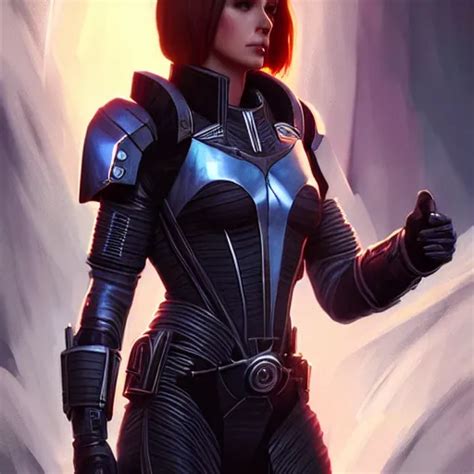 Mass Effect Concept Art Shepard