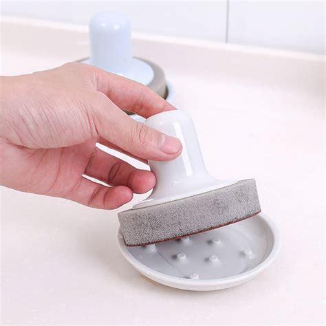 WIURAY Cleaning Brushes With Handles Kitchen Nano Emery Magic Clean Rub