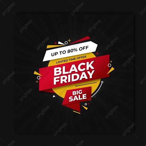 Black Friday Special Offer Social Media Banner Template Template Download On Pngtree