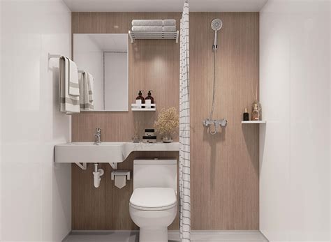 Modern Prefab All In One Modular Bathroom Unit For Apartment