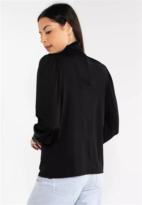 Buy And Other Stories Mock Neck Blouse 2024 Online Zalora Philippines