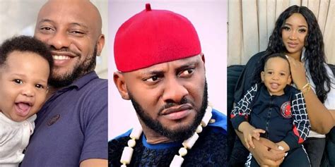 Yul Edochie Deletes All Instagram Photos Of His Second Wife Judy Austin And Their Son Kanyi