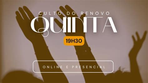 Ibcf Culto Do Renovo Pr Vicente Aquilo Que Nos Aproxima De Deus