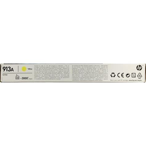 Картридж HP F6T79AE (№913A) Yellow для HP PageWide 352dw, 377dw ...