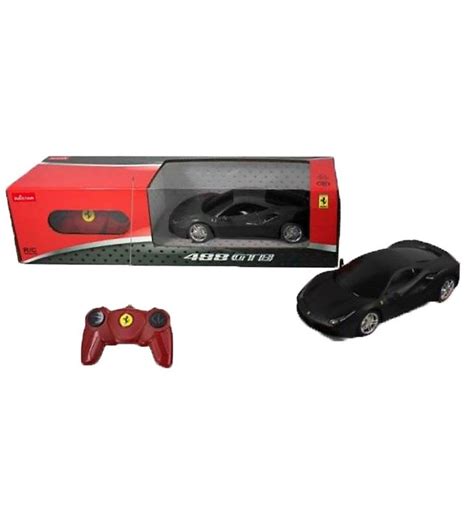Rastar Rc Car 124 Ferrari 488 Gtb Matt Black Kids Fashion