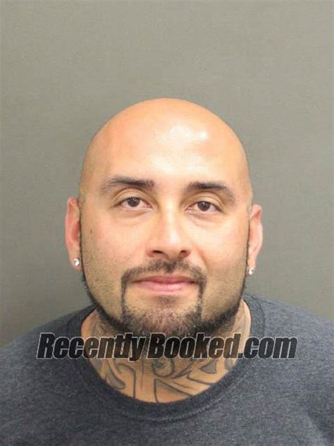 Recent Booking Mugshot For Antonio Rivera In Orange County Florida